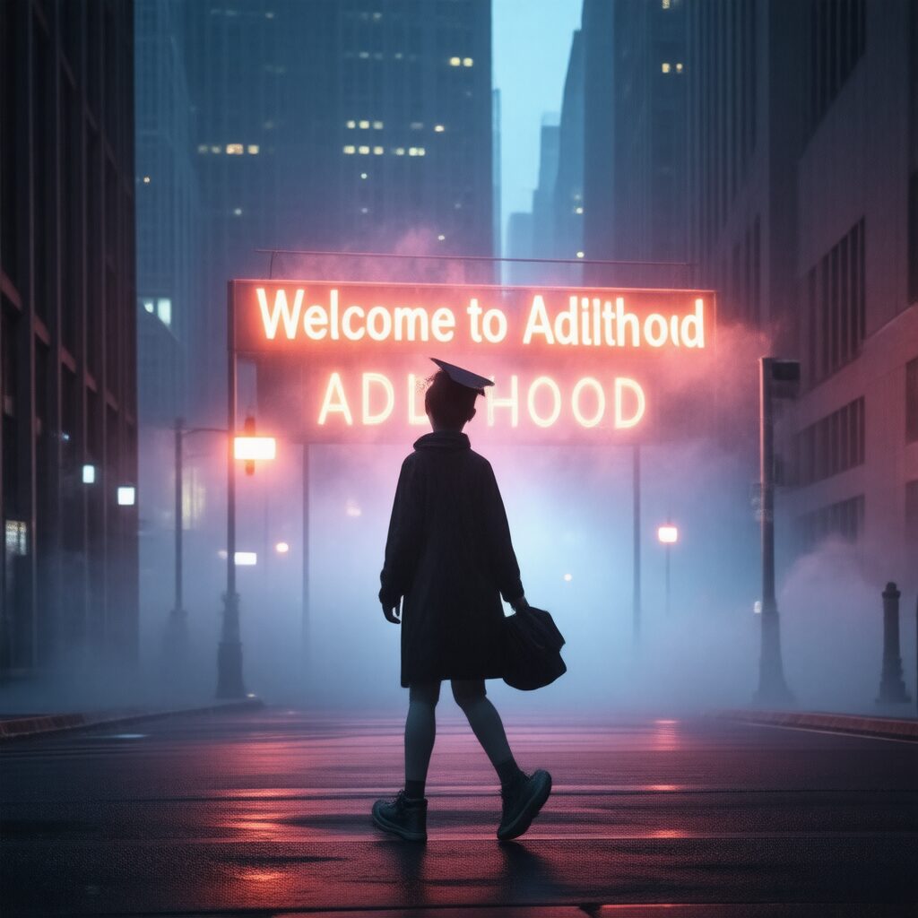 Cover art for Adulthood Is a Scam and Other True Facts