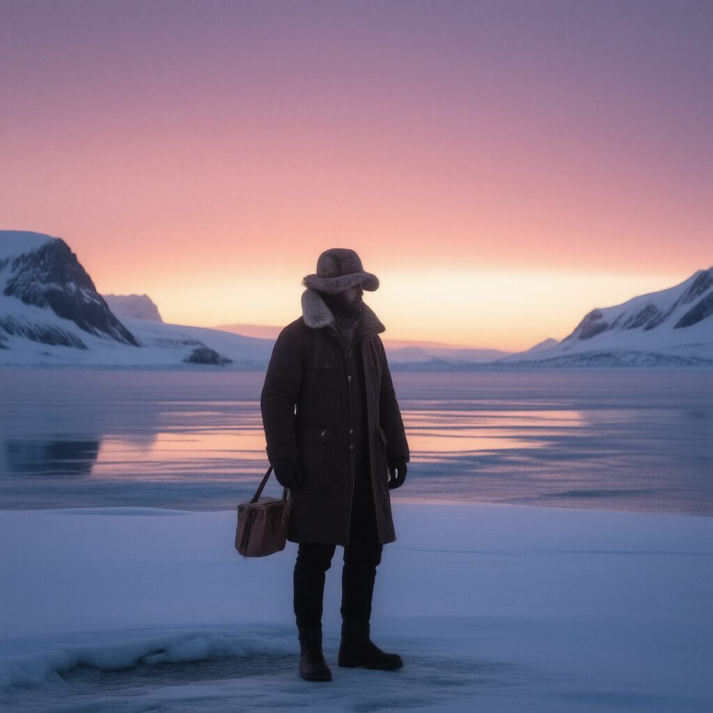 Cover art for Douglas Mawson