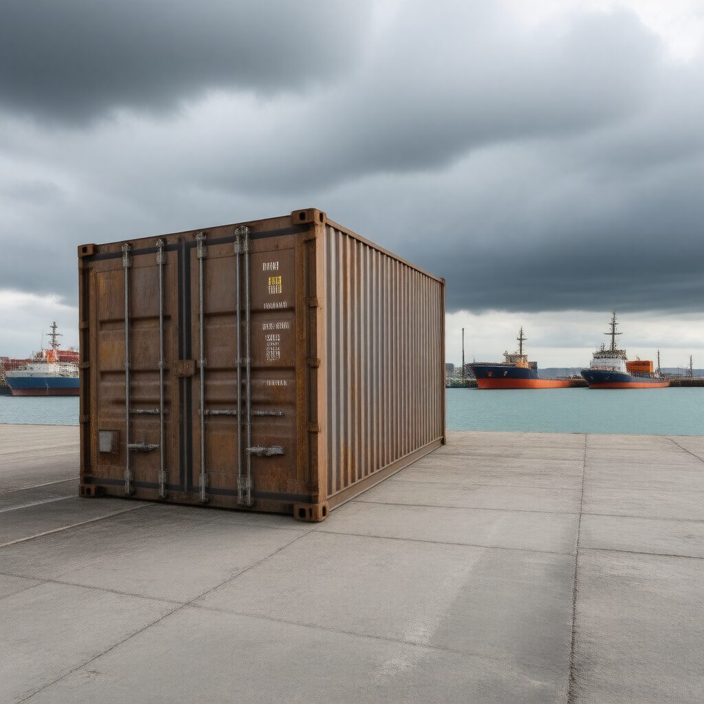Cover art for The Shipping Container