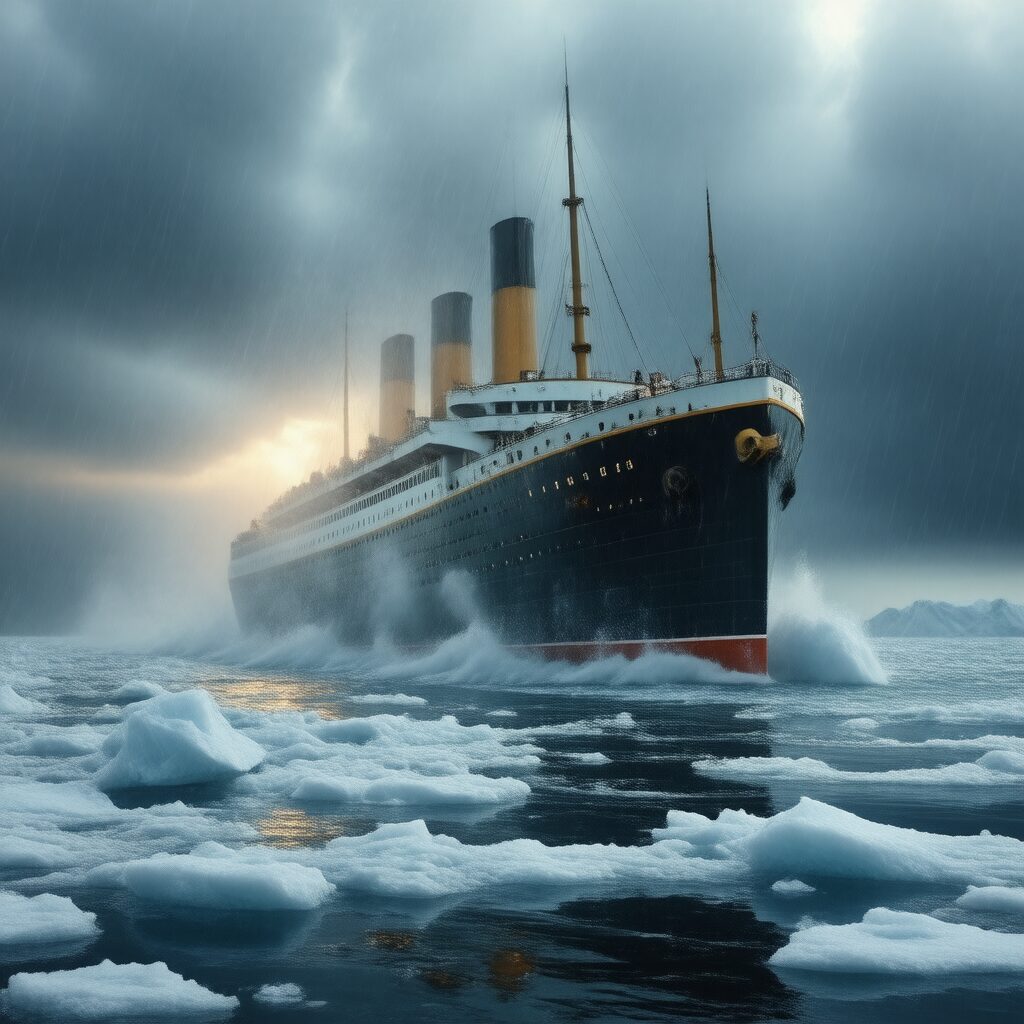Cover art for RMS Titanic