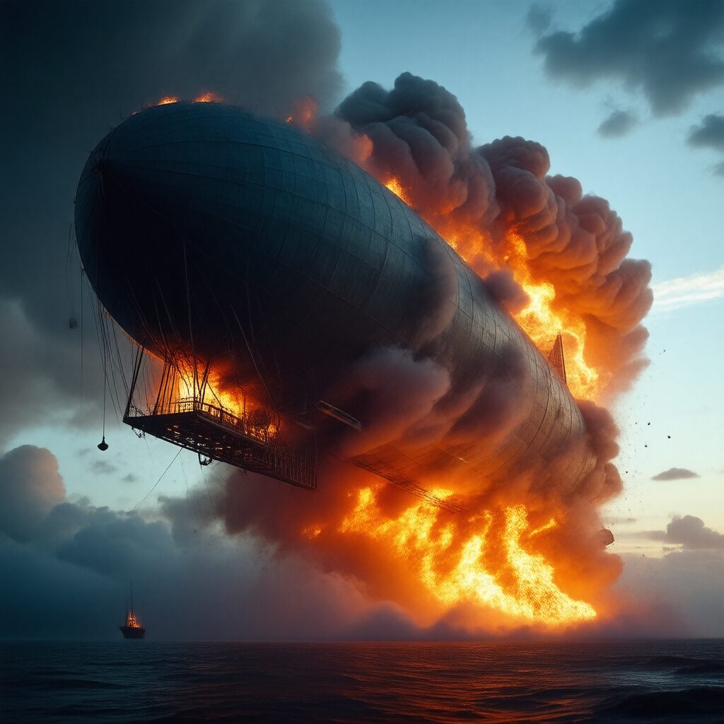 Cover art for The Hindenburg Disaster