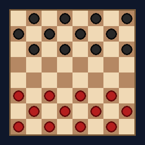 Checkers gameplay preview
